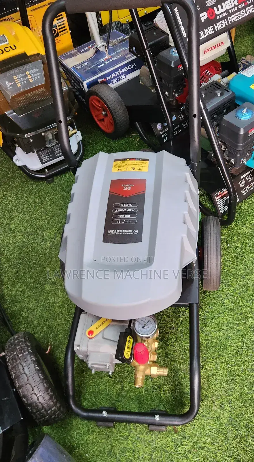 Electric Pressure Washer 2.4kw 129 Bars