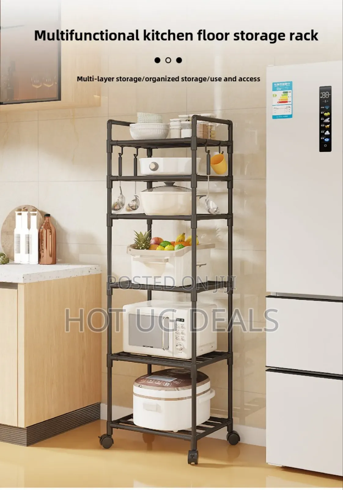 6 Layer Tier Kitchen Rack Organizer