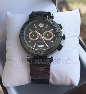 Black Versace Watch
