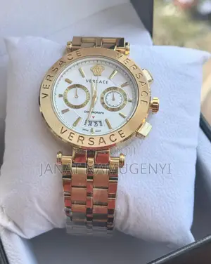Golden Versace Watch