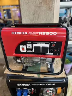 Honda Petrol Generator H5500 of 3.5kva Power Output.