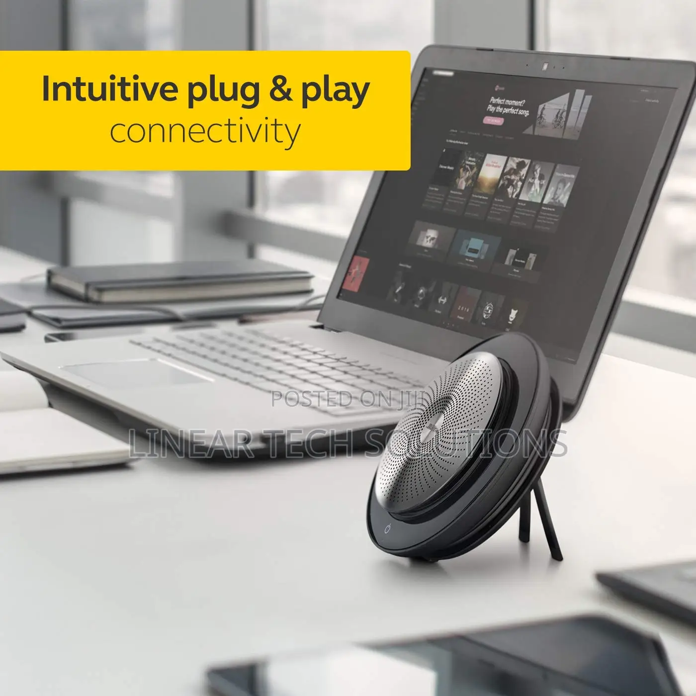 Jabra Speak 710 Ms Wireless Bluetooth Speakerphone With Link 370