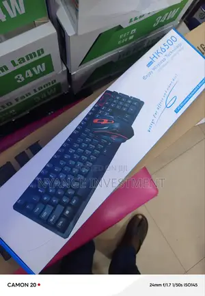Wireless Keyboard and Mouse Combo