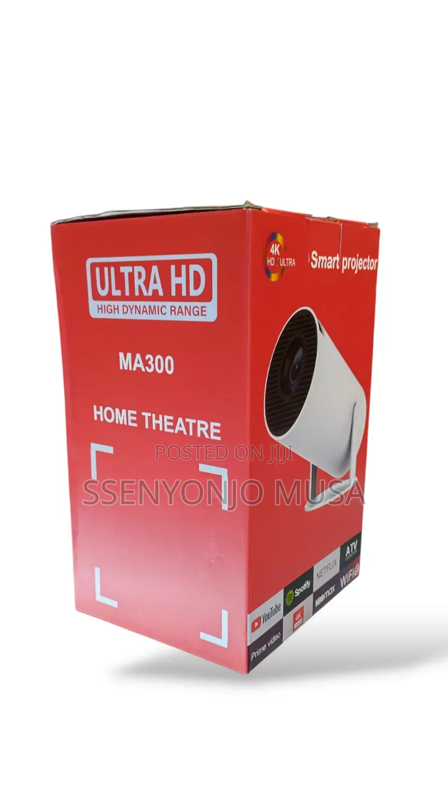 Android Smart Projector With Wifi, Bluetooth Support