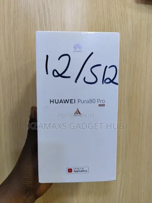 New Huawei Pura 80 Pro 512 GB Black