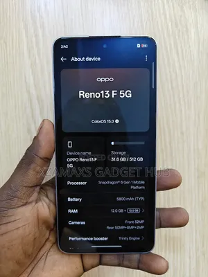 Oppo Reno13 F 512 GB Blue