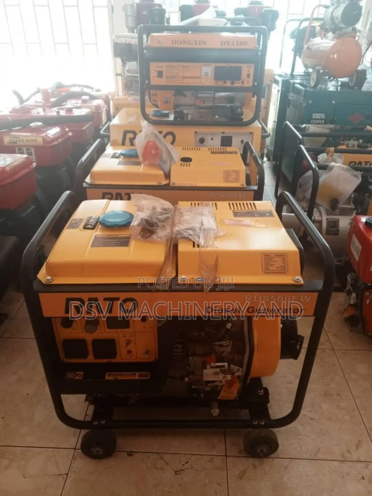 Rato 5kva Diesel Heavy Duty Generator