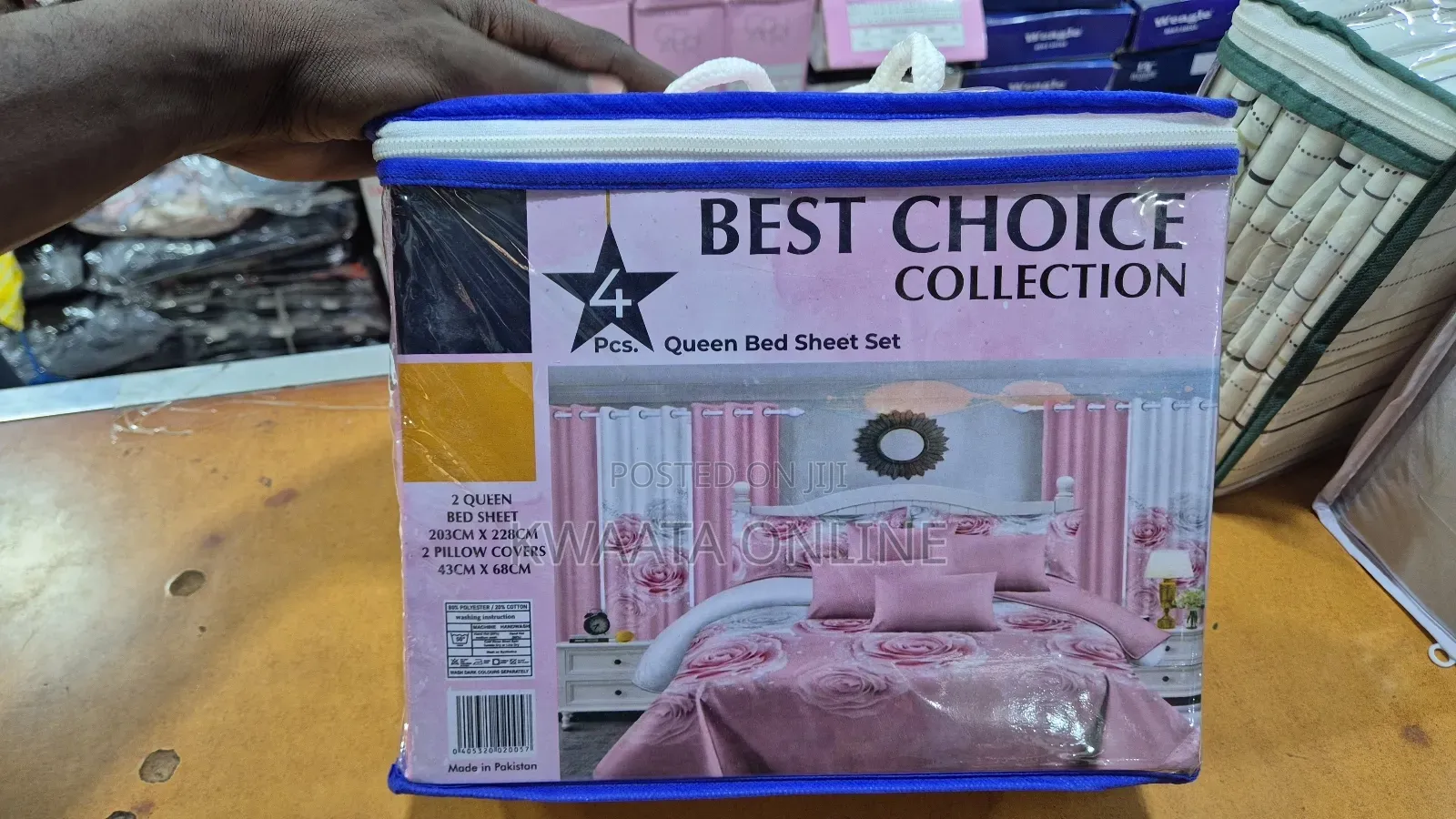 Bedsheets 4 Pc (2 Bedsheets + 2pillowcases)- Multicolour