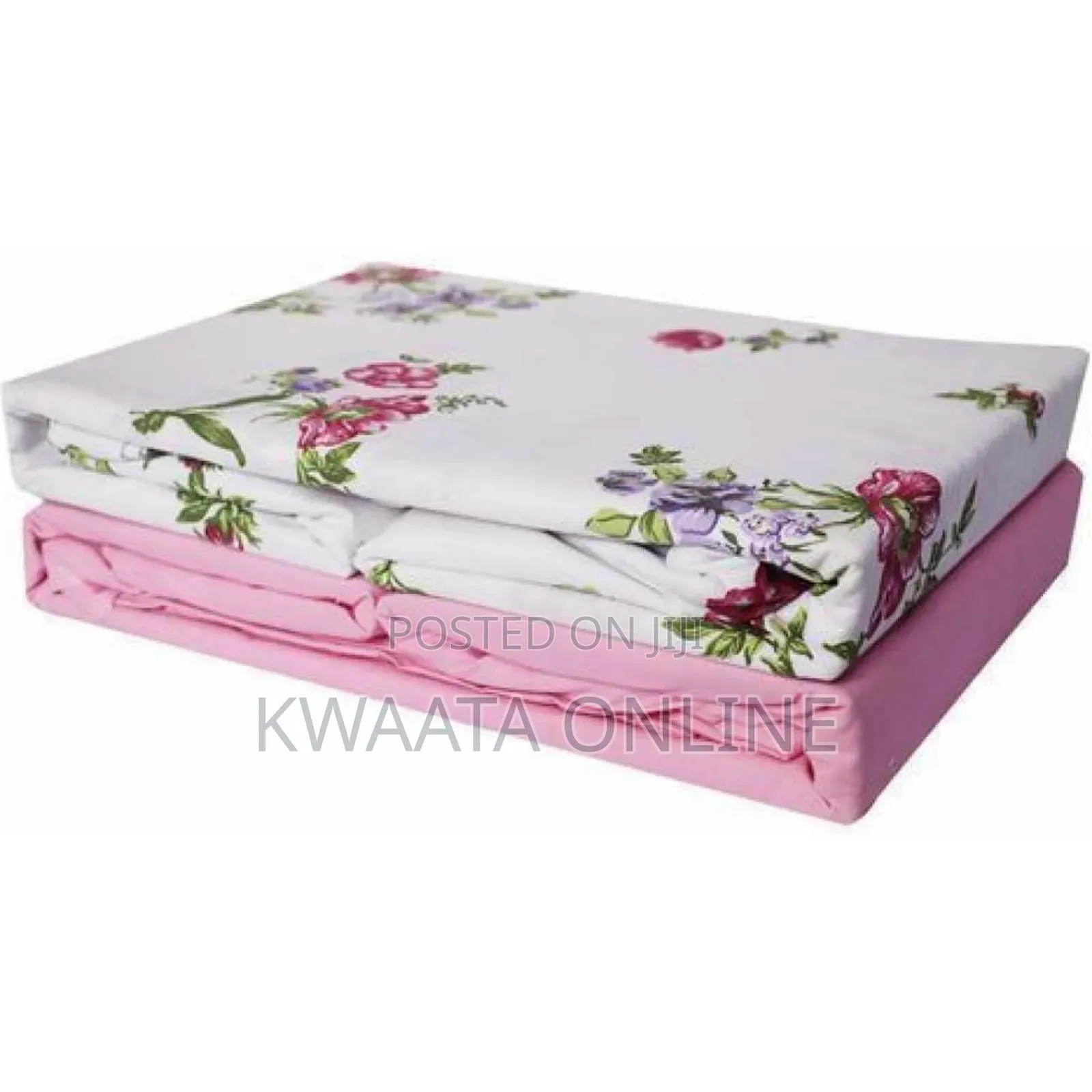Bedsheets 4 Pc (2 Bedsheets + 2pillowcases)- Multicolour