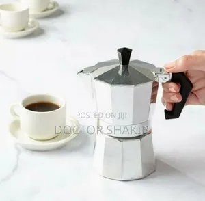 High-Quality 6tz Moka Coffee Pot