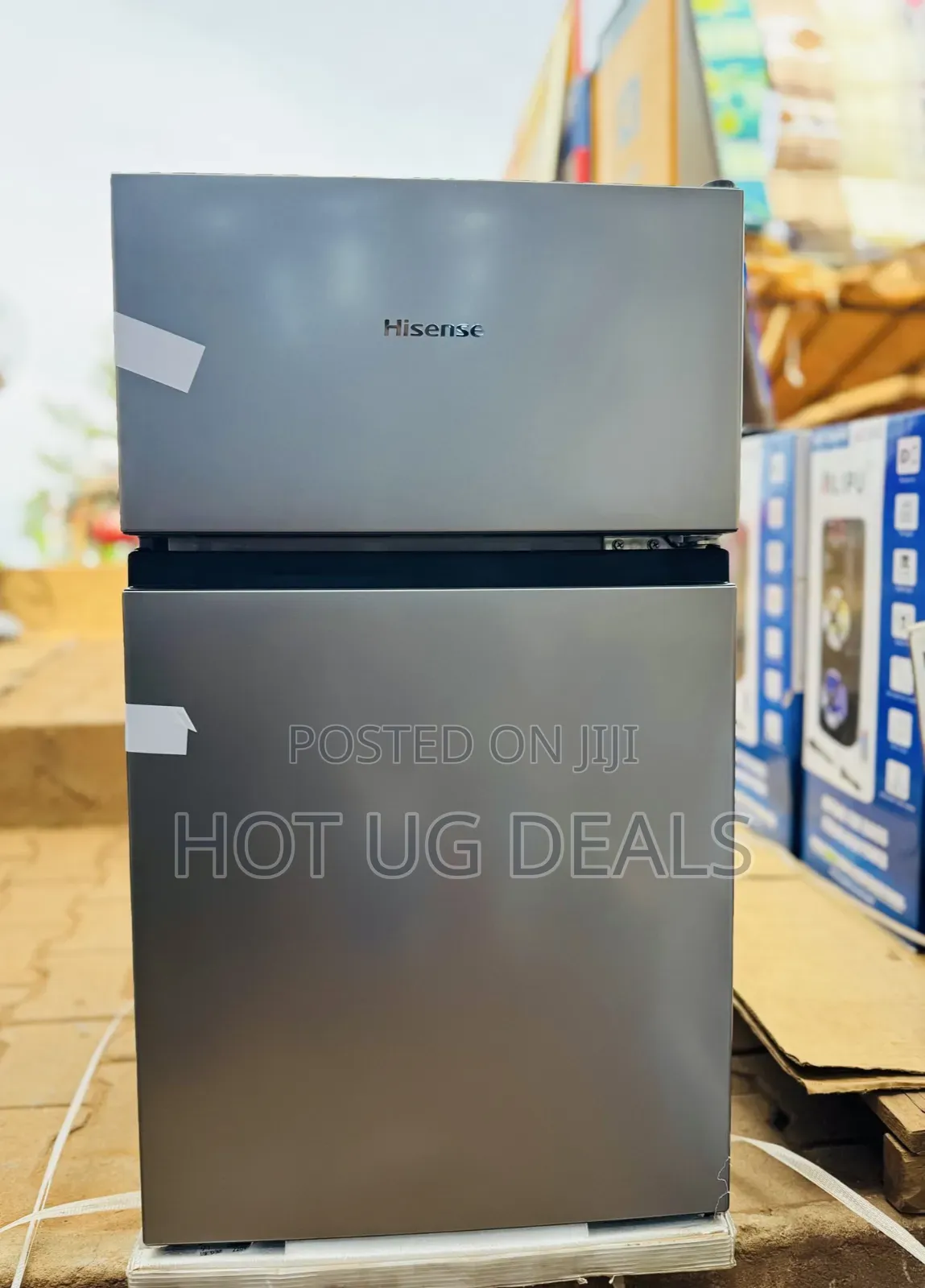 Hisense 120l Rd120 Double Door Refrigerator - Silver