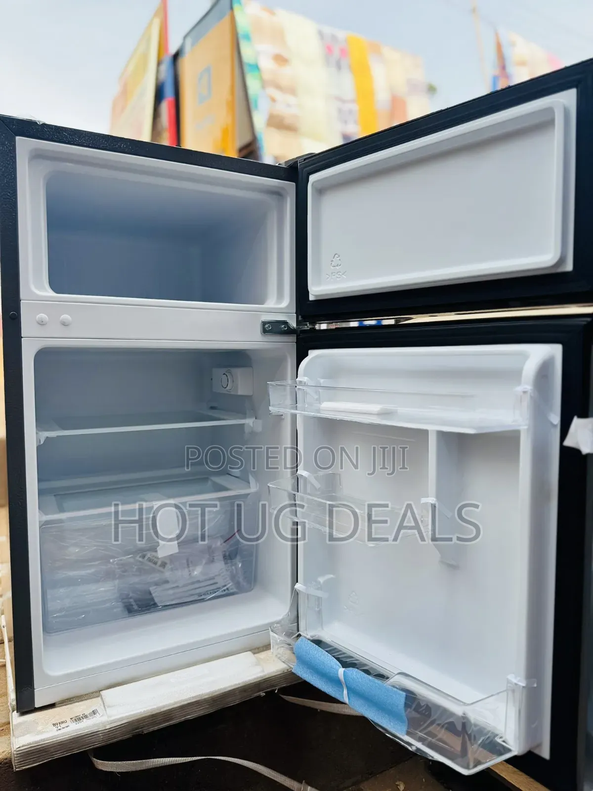Hisense 120l Rd120 Double Door Refrigerator - Silver