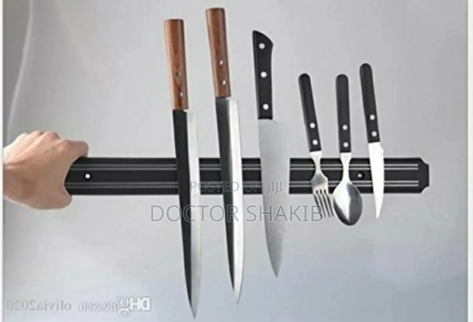 Brand New Magnetic Iron Knife Spoon Stand