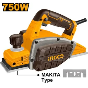 Ingco Pl7508 – 750w Electric Planer - Orange, Black