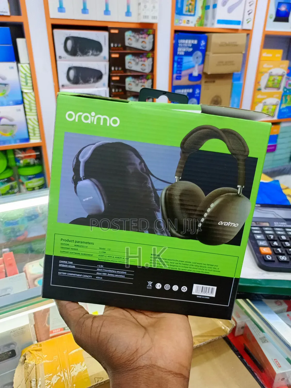 Oraimo I12 Wireless Headset.