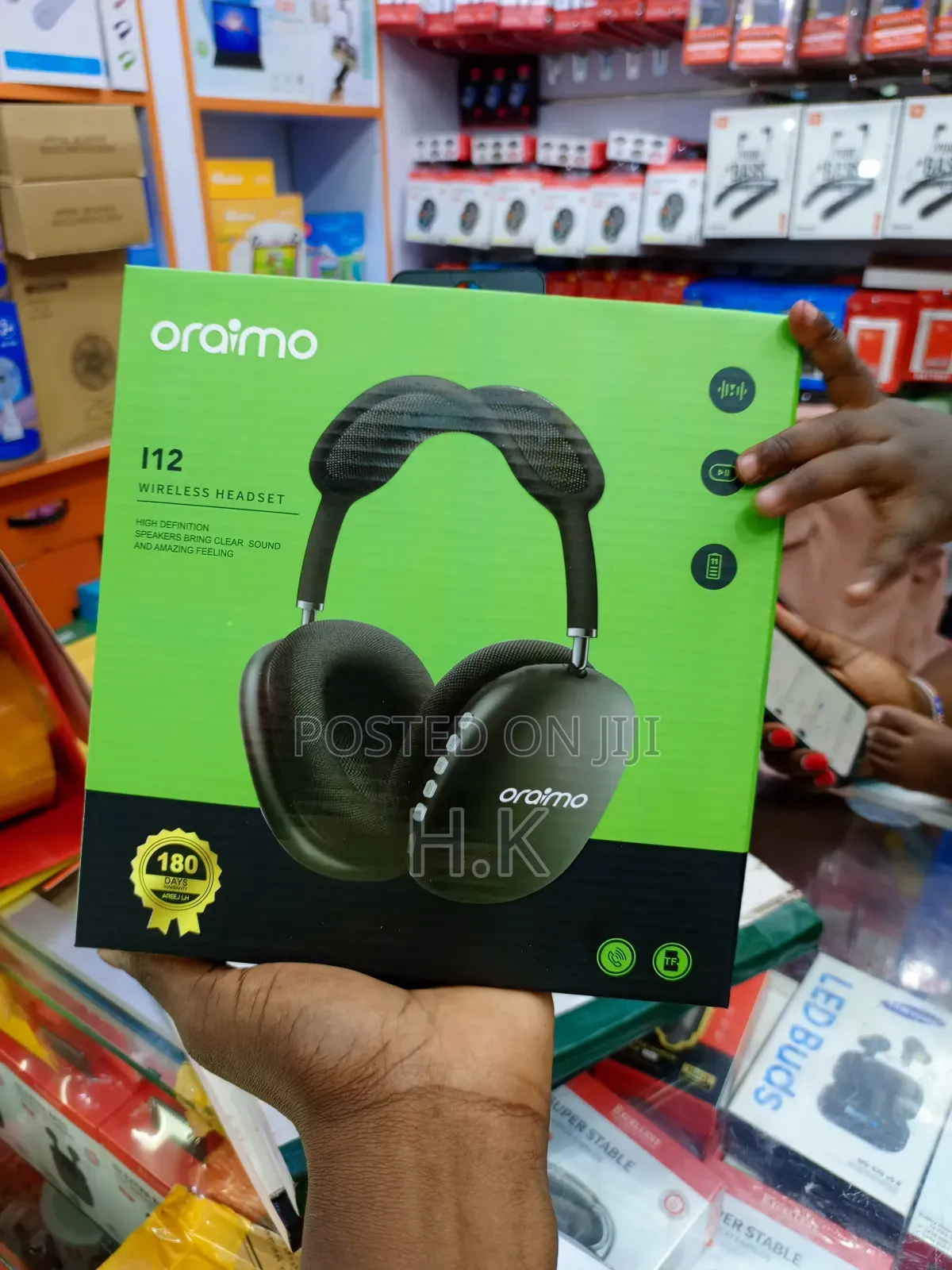 Oraimo I12 Wireless Headset.