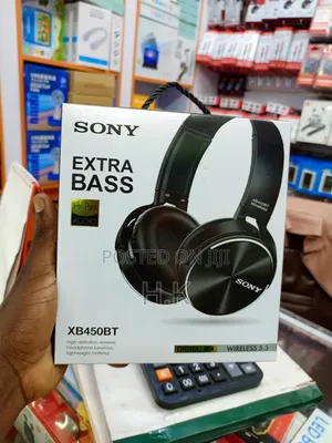 Sony Xb450bt Extra Bass Wireless Headphones.