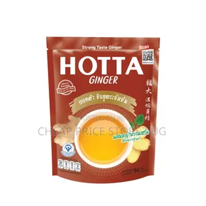 Hotta Instant Ginger With Stevia Extract Strong Taste Formula 9g. X14