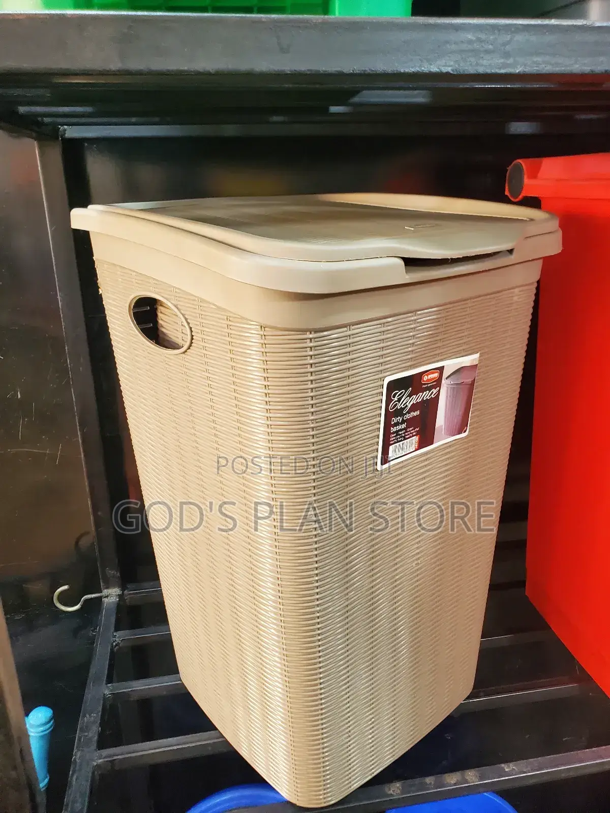 Plastic Cloth Storage Boxes/ Cloth Loundary