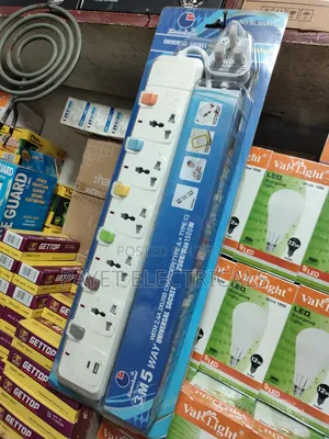 6ways Power Extension Socket With Usb Port and C Port
