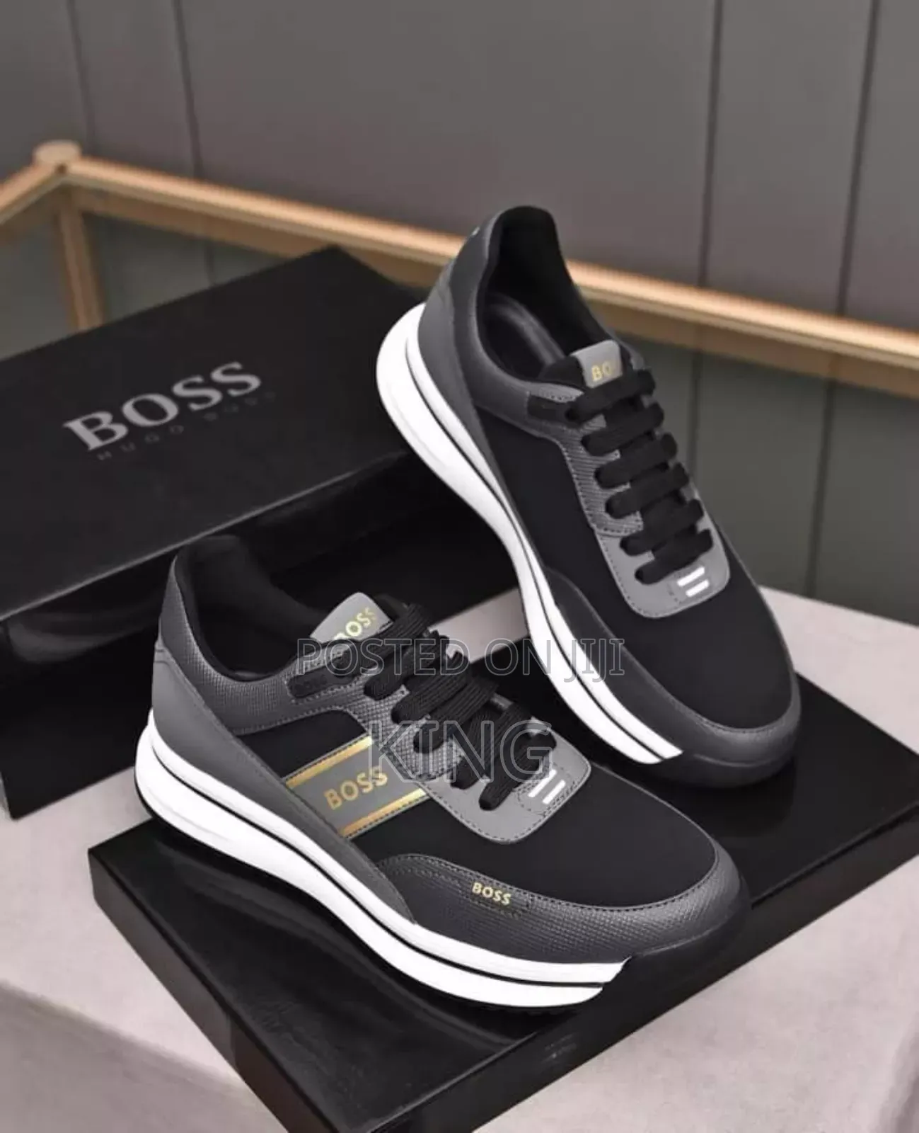 Boss Shoes X Black