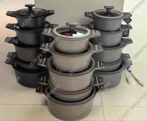 Ucc Life Granite Cookware Set.