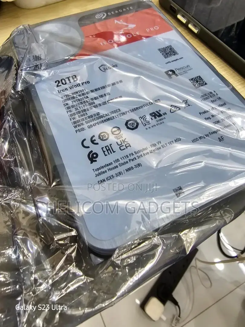 20tb Seagate Iron Wolf Desktop Hard Drive