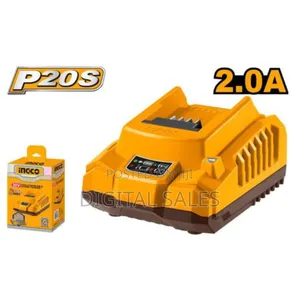 Ingco Fcli2001-8 - P20s Lithium-Ion Battery Charger - Orange##120,000