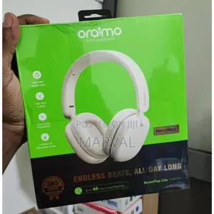 Oraimo Boompop Lite Enc Over-Ear Wireless Headphones.