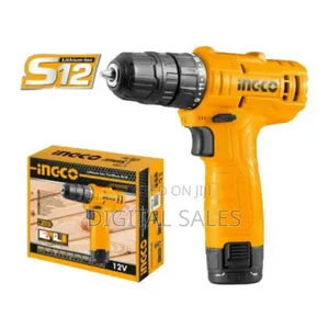 Ingco Cdli12415 - Lithium-Ion Cordless Drill - Orange##210,000