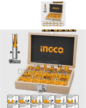 Ingco Akrt1221 - Ank Diameter: 12mm, Various Cutting Profiles - Orang