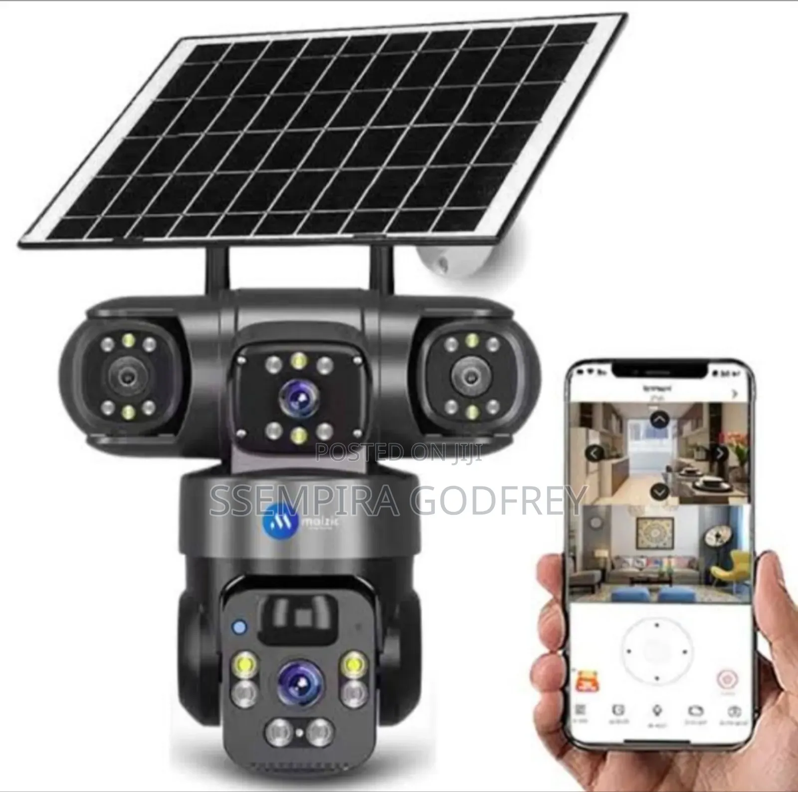 2025 Pro Smart Camera With 3 Lens 360 Ptz
