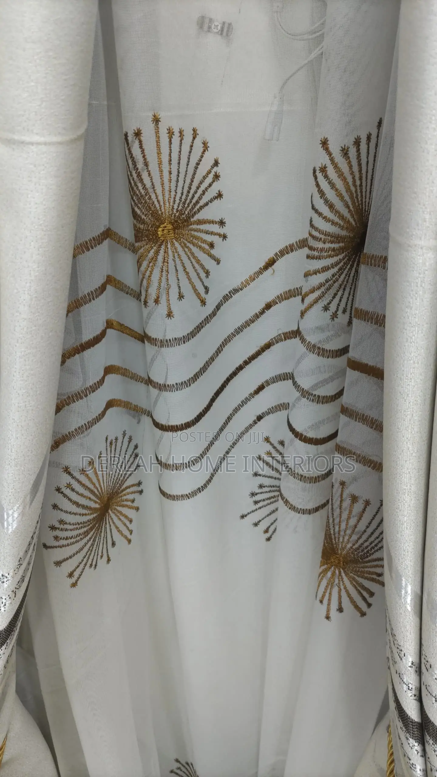 Brown Curtain Matching Sheers