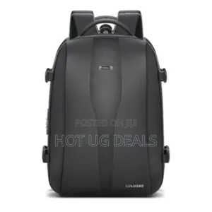 High Quality Waterproof Anti- Thefty Laptop Bag - Black