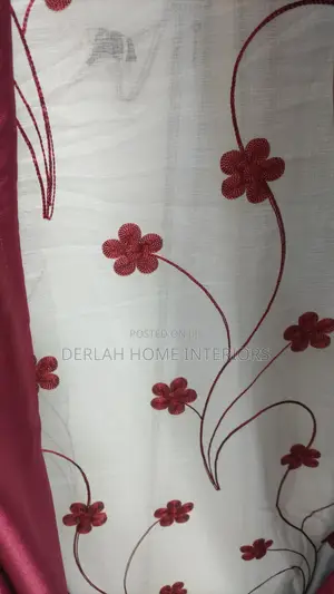 Maroon Curtain Designs