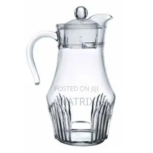 2 Liters Juice/Water Glass Jug - Transparent
