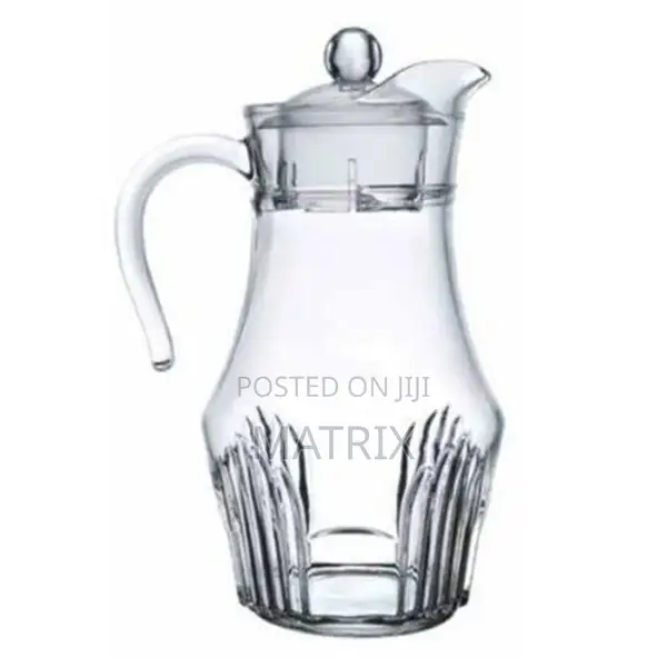 2 Liters Juice/Water Glass Jug - Transparent