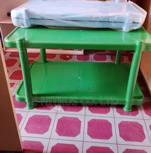 Plastic 2 Layer Centre Table