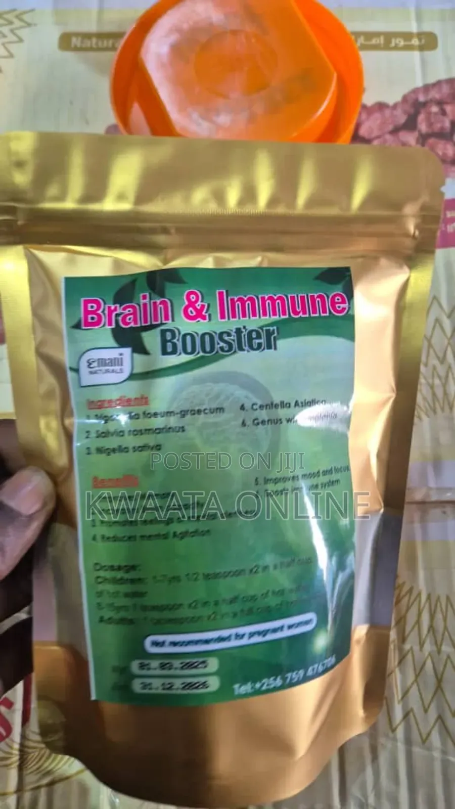 Brain Immune Booster" From "Emani Naturals"