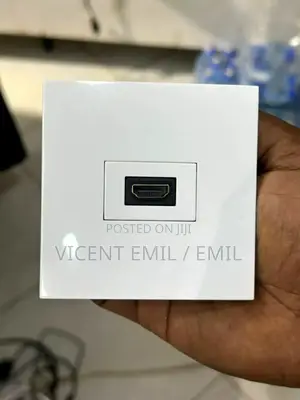 Hdmi Wall Plate Or Faceplate Single