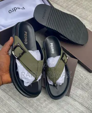 Original Men’S Luxury Green Pedro Slipper Sandals