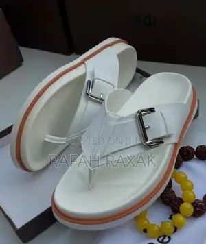 Original Men’S Luxury White Pedro Slipper Sandals