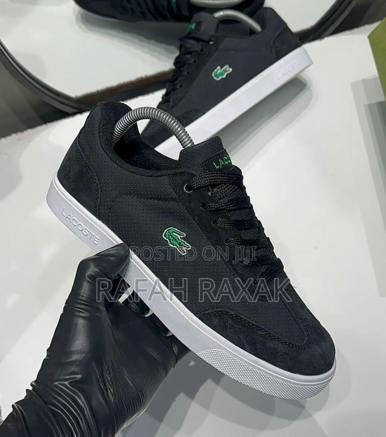 Original Black/White Lacoste Sneakers