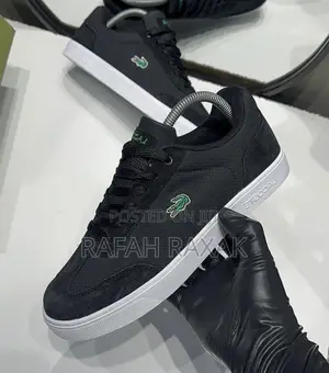 Original Black/White Lacoste Sneakers
