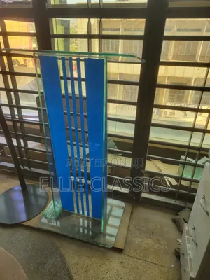 Blue Stripes Podium