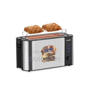 Sonifer 4-Slice Bread Toaster With Baking Rack
