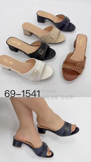 Ladys Short Heels Shoes