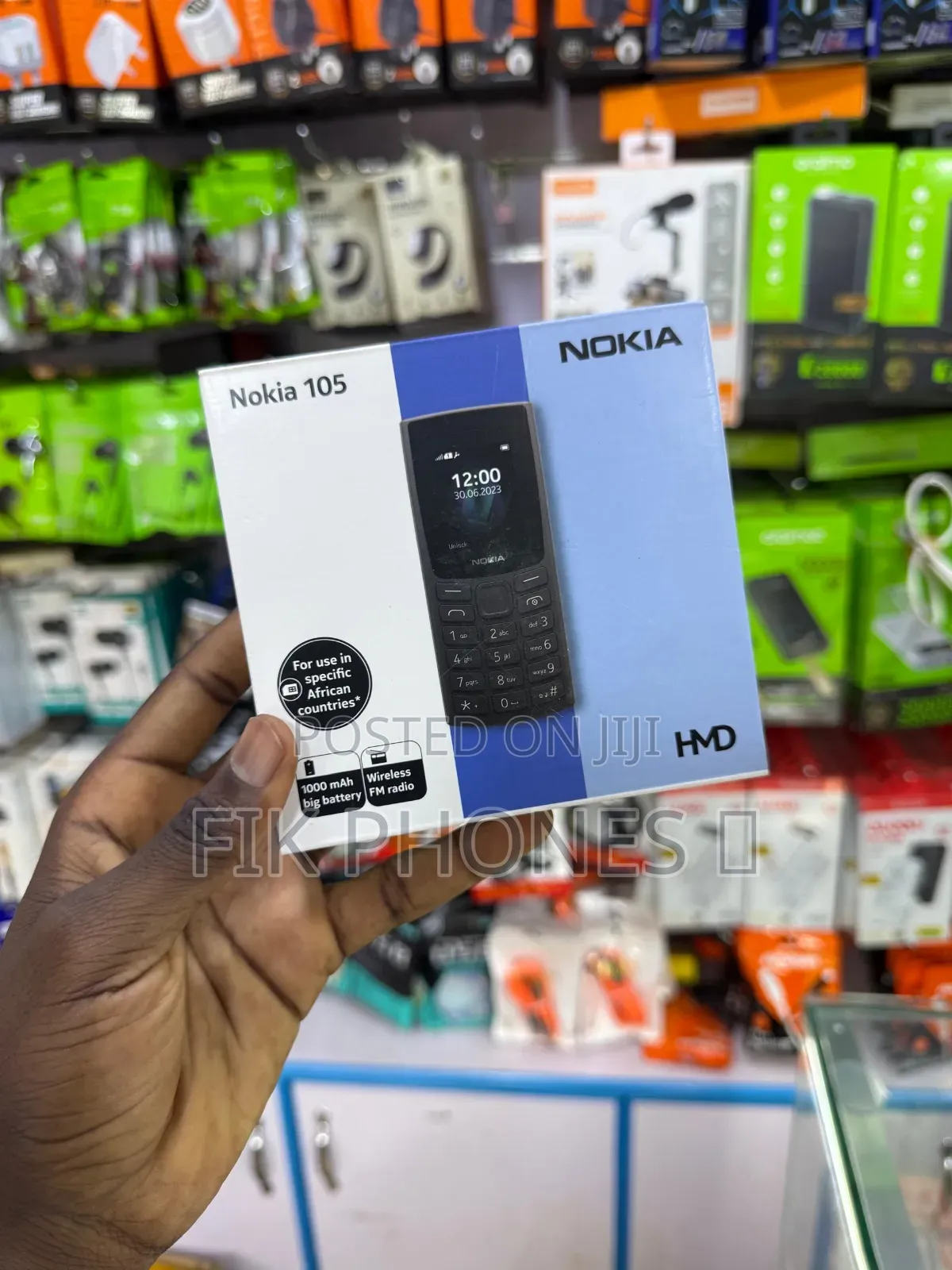 New Nokia 105 Black
