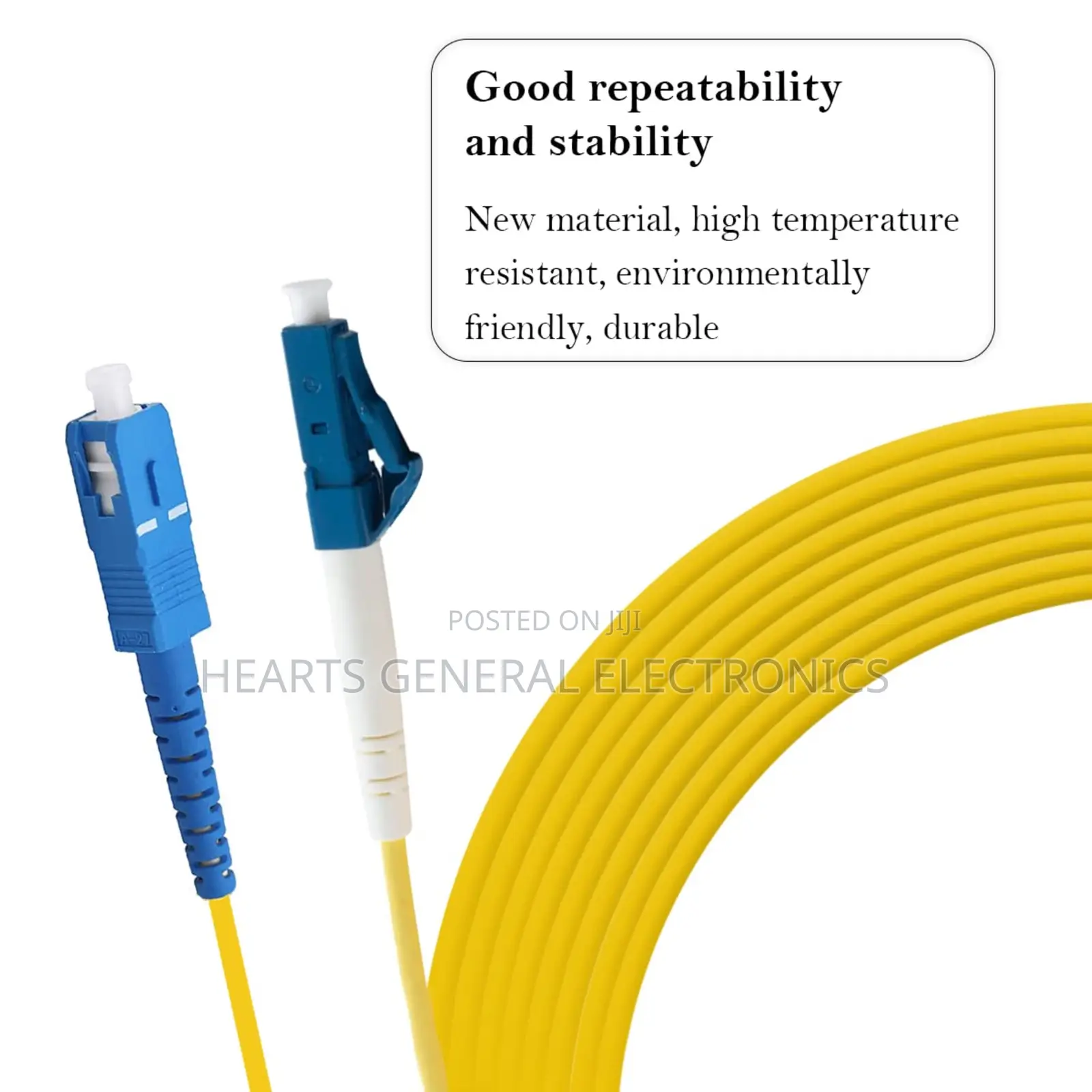 Sc To Sc Upc Fiber Patch Cord 1m