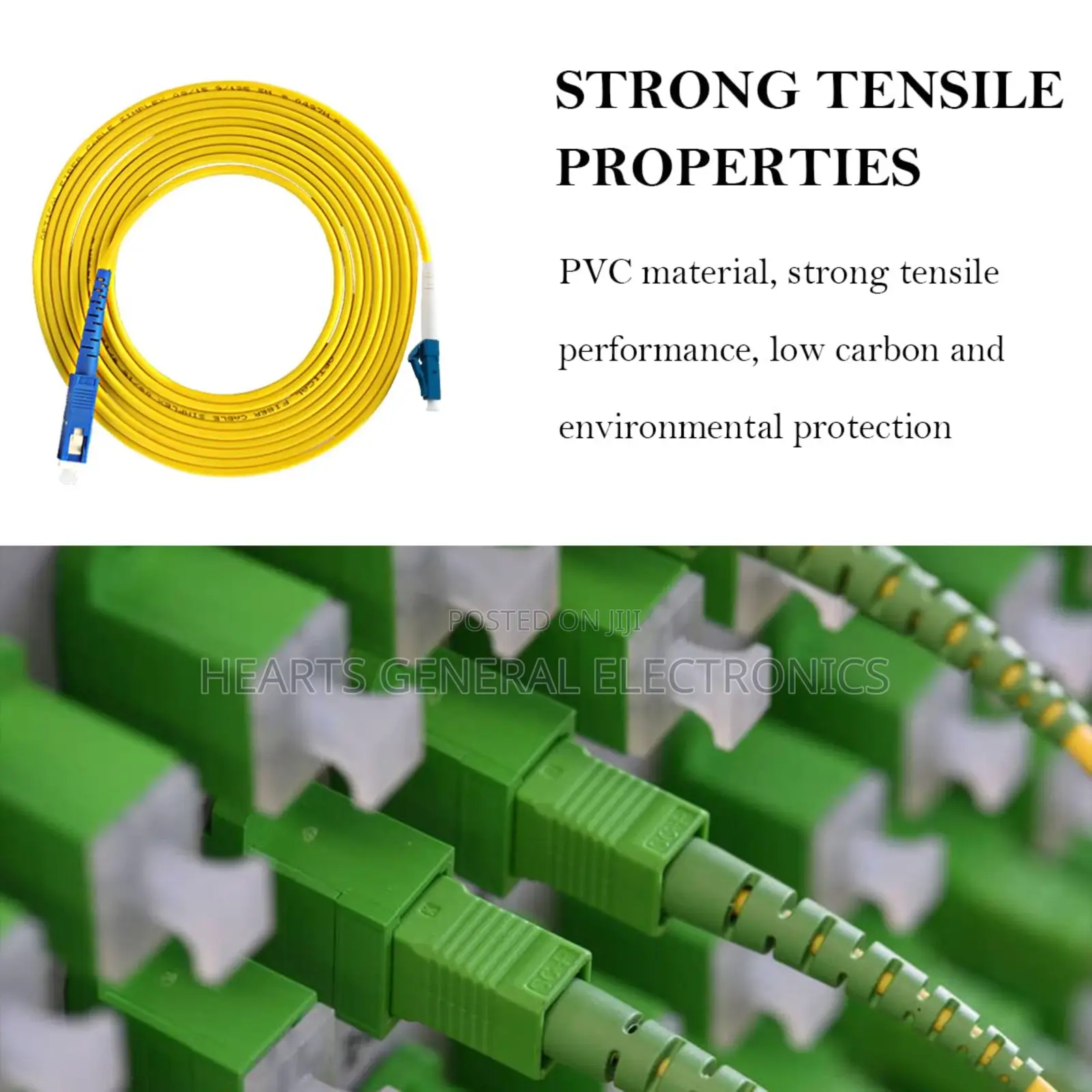 Sc To Sc Upc Fiber Patch Cord 1m